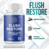 Image of (1 Pack) Flush Restore Probiotic For Gut Health & Digestive Function 60 Capsules