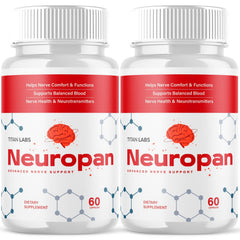 (2 Pack) Neuropan Nootropic Natural Super Nerve Supplement Neuro Pan 120 Capsule