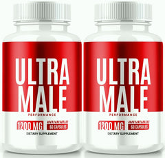 (2 Pack) Ultra Male Pills Supplement 120 Capsules