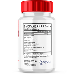 True Relief Pills Advanced Formula Daily Health Balance Supplement 180 Capsules