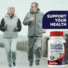 (1 Bottle) Gluco Proven 60 Capsules - Gluco Proven Advanced Formula Supplement