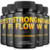Image of (5 Pack) Strong Flow Advanced Male Pills StrongFlow Formula Supplement 300 Caps