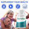 Image of (2 Pack) Nervital Nootropic Natural Nerve Support Vitamin Formula 120 Capsules