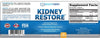 Image of Kidney Restore Healthy Support Detox Supplement - 60 Count