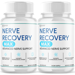 (2 Pack) Nerve Recovery Max Nootropic Formula All Natural Supplement 120 Capsule