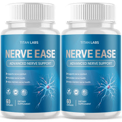 (2 Pack) Nerve Ease Nootropic Nerve Support Max Supplement NerveEase 120 Capsule