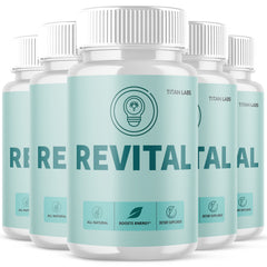 (5 Pack) Revital Advanced Energy & Fitness Formula Supplement Revi Tal 300 Caps