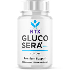 (1 Pack) Gluco Sera+ Pills Advanced Blood Health Support Supplement GlucoSera+ 60 Capsules