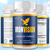 Image of (3 Pack) Iron Vision Pills Support Healthy Eye Function IronVision 180 Capsules