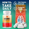 Image of (2 Pack) Memo Forever Nootropic Natural Brain Supplement MemoForever 120 Capsule