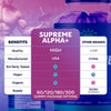 Image of (3 Pack) Supreme Alpha Gummys Male Support Supplement SupremeAlpha 180 Gummies