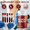 Image of (2 Pack) Gluco Health Advanced Blood Support Supplement GlucoHealth 120 Capsules