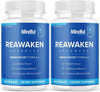 Image of Reawaken Brain Boost Supplement Memory Mindful Advanced Formula 120 Capsules 2 Pack