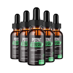 Potent Stream Drops, PotentStream Prostate 5-Pack