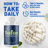 Image of (2 Pack) Sofon Nootropic All Natural Super Nerve Support Supplement 120 Capsules