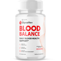 (1 Pack) Glyco Rev Advanced Blood Support Formula Supplement GlycoRev 60 Capsules