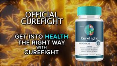 CureFight Nootropic All Natural Formula Brain Supplement (3 Pack-180 Capsules)