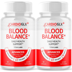 (2 Pack) CardioGLX Advanced Blood Health Support Supplement Cardio GLX 120 Caps