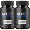 Image of (2 Pack) Neuro Mind Pro Nootropic Natural Brain Formula Supplement 120 Capsules