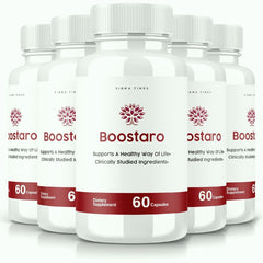 (5 Pack) Boostaro Supplement Pills 300 Capsules