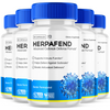 Image of Herpafend Supplement Pills Supports Wellness and Promotes Skin Balance (5 Pack- 300 Capsules)