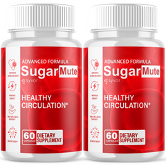 (2 Pack) Sugar Mute Blood Pills Advanced Support Glycogen Supplement 120 Capsule