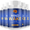 Image of (5 Pack) Mind Wake Pills - Brain Health & Cognitive Support Supplement 300 Capsules