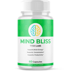 (1 Pack) Mind Bliss Pills - Brain Health & Cognitive Support Supplement 60 Capsules