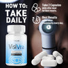 Image of (5 Pack) VisiVra Vision Support Healthy Eye Function Visi Vra 300 Capsules