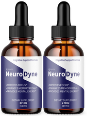 (2 Pack) Neurodyne Drops Advanced Nerve Health Support, Neuro Dyne 60 Servings