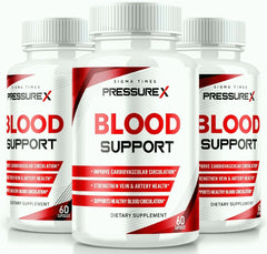 (3 Pack) Pressure X Blood Support Supplement 180 Capsules