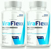 Image of (2 Pack) ViraFlexx Male Health Pills to Boost T-Levels and Performance 120 Capsules