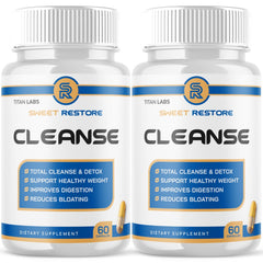 (2 Pack) Sweet Restore Cleanse Advanced Wellness Support Supplement 120 Capsules