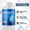 Image of (5 Pack) MemoryOn Pill Nootropic Natural Brain Supplement Memory On 300 Capsules