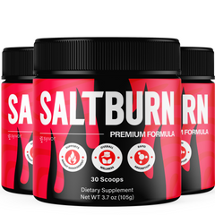 (3 Pack) Saltburn Powder For Weight Management & Fitness, Salt burn 90 Servings
