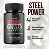 Image of (2 Pack) Steel Power Advanced Male Health Support Supplement SteelPower 120 Capsules