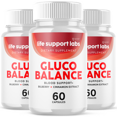 (3 Pack) Life Support Labs Advanced Gluco Balance Support Supplement 180 Capsules
