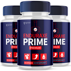 (3 Pack) Enduraxe Prime for Men Advanced Formula Vitamin Supplement 180 Capsules