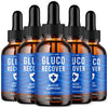 Image of (5 Pack) Gluco Recover Blood Support Drops GlucoRecover Supplement 150 Servings