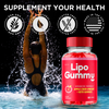 Image of Lipo Gummy Keto ACV Gummys 1000MG Advanced Formula Vitamin 120 Gummies (2 Pack)