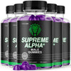 Image of (5 Pack) Supreme Alpha Gummys Male Support Supplement SupremeAlpha 300 Gummies