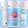 Image of Memyts Nootropic All Natural Max Formula Brain Supplement (3 Pack - 180 Capsules)