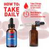 Image of (3 Pack) Sugar Clean Blood Support Drops SugarClean Vitamin Supplement 90 Servs