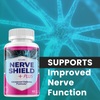 Image of RegeNerve 6 Advanced Nerve Support Formula Maximum Strength Vitamin 300 Capsules (5 Pack)