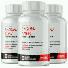 (3 Pack) Laguna Long Supplement Pills Support 180 Capsules