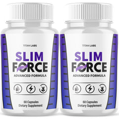 (2 Pack) Slim Force Advanced Energy And Fitness Supplement SlimForce 120 Capsule