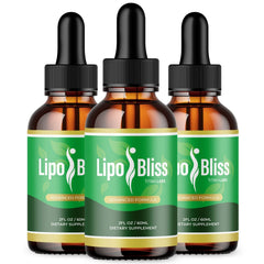 (3 Pack) Lipo Bliss Drops Advanced Health & Fitness Formula LipoBliss 90 Serves