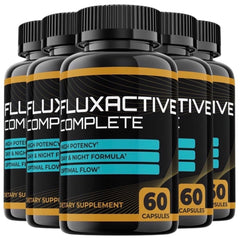 5-Pack Fluxactive Complete For Prostate Health Supplement Pills (300 Capsules)