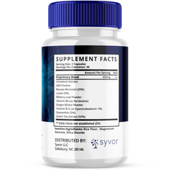 RegeNerve 6 Advanced Nerve Support Formula Maximum Strength Vitamin 60 Capsules
