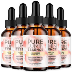 (5 Pack) Pure Lumin Essence Skin Drops Support For All Skin Types 300 servings